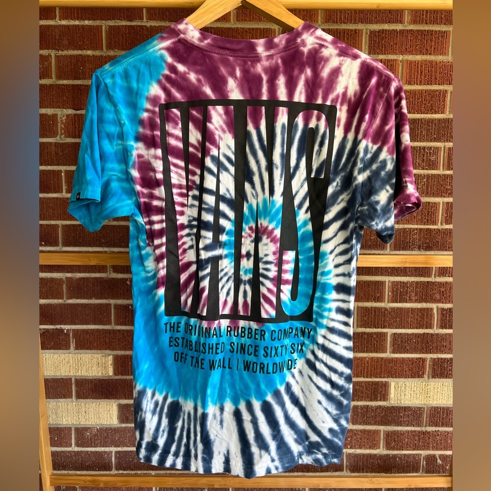 Vans Tie-dye Cotton Tee - Size small - Picture 4 of 4